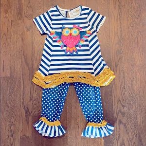 Rare Edition Fall Toddler Outfit 3T